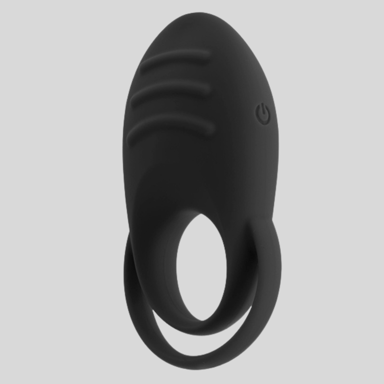 Dual Cock Ring Negro